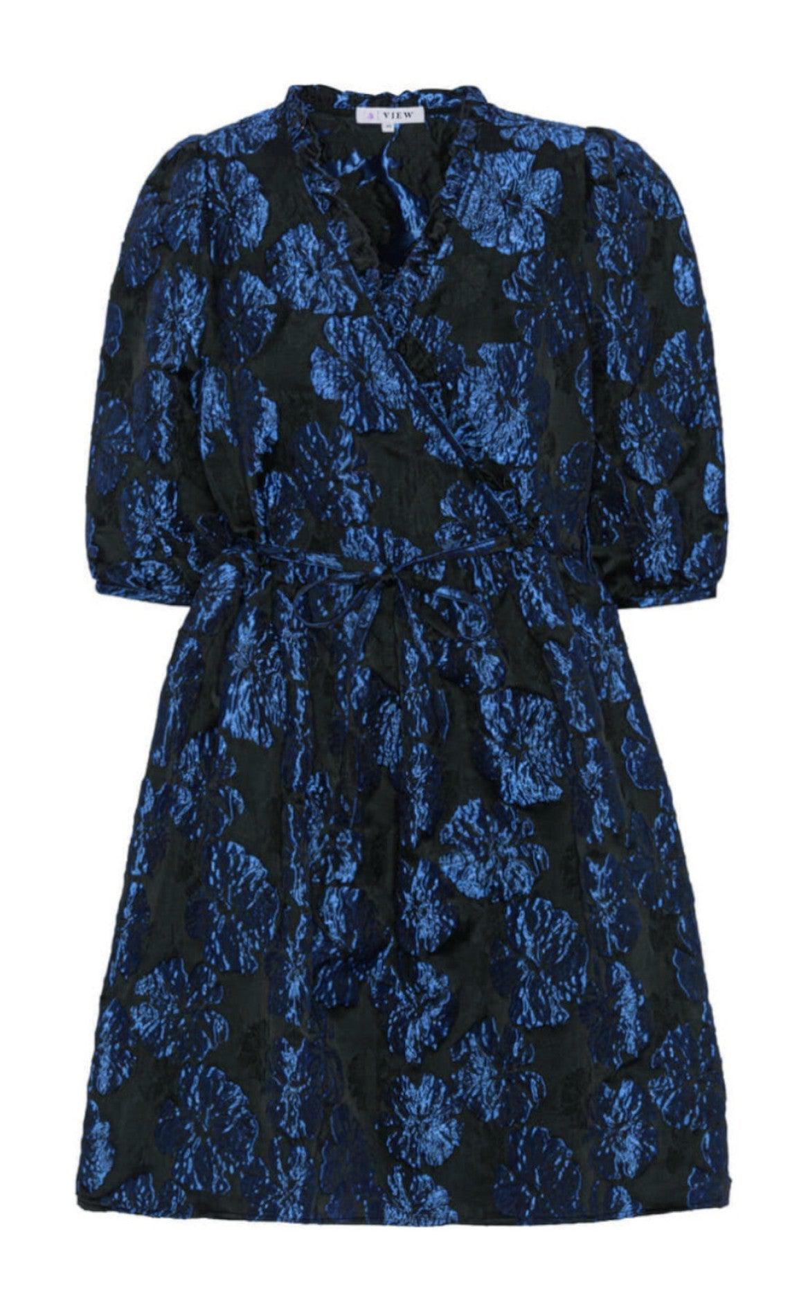 A-View Kjole - Edith - Blue