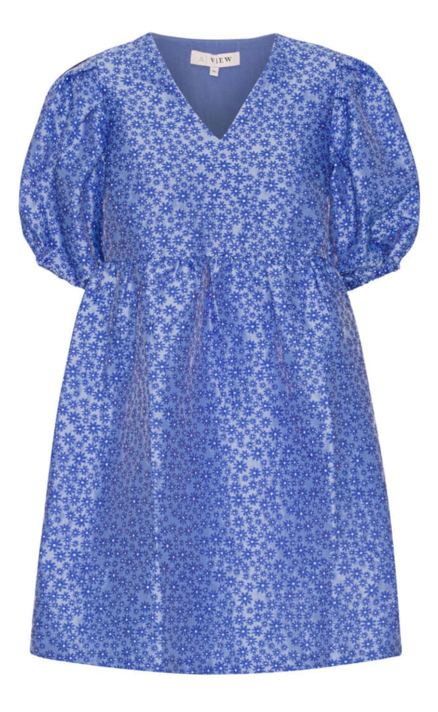 A-View Kjole - Lotusina New - Blue