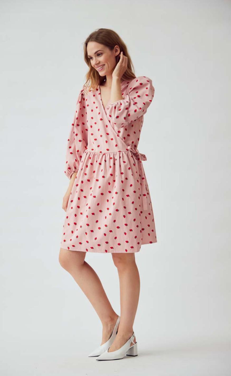 A-View Kjole - Rebekka - Pink