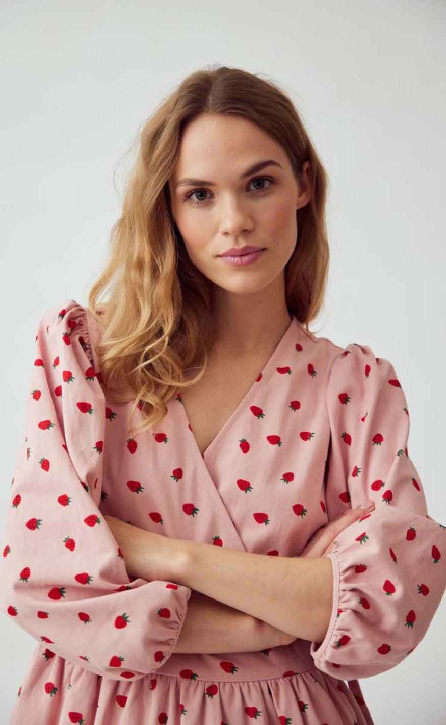 A-View Kjole - Rebekka - Pink
