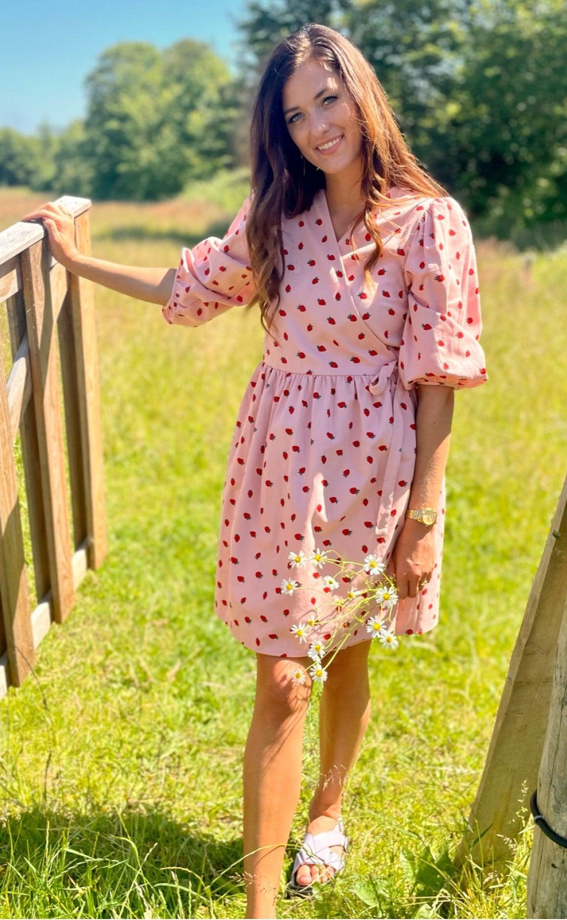 A-View Kjole - Rebekka - Pink