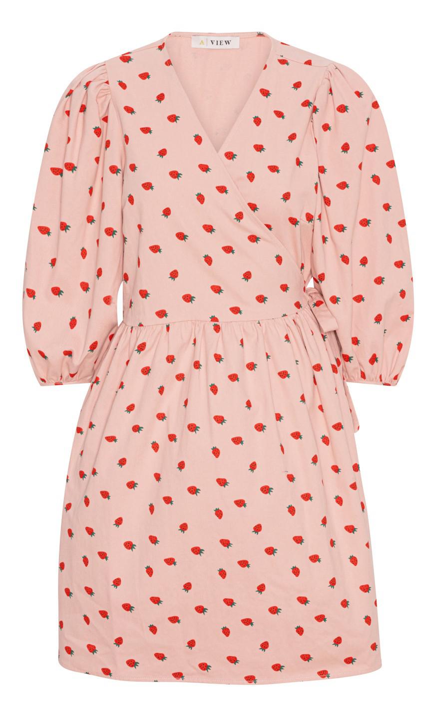 A-View Kjole - Rebekka - Pink