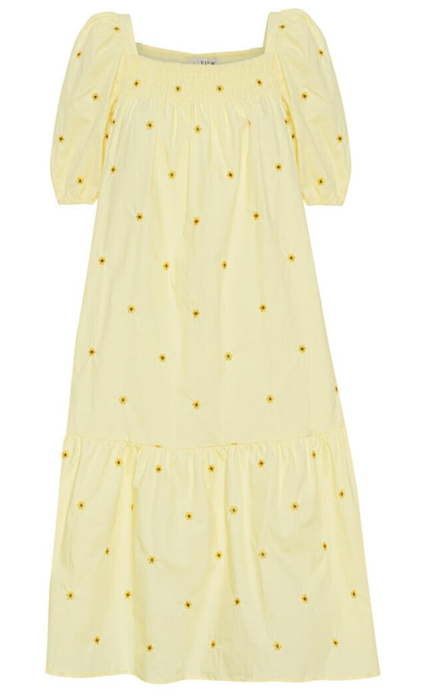 A-View Kjole - Ruth - Yellow