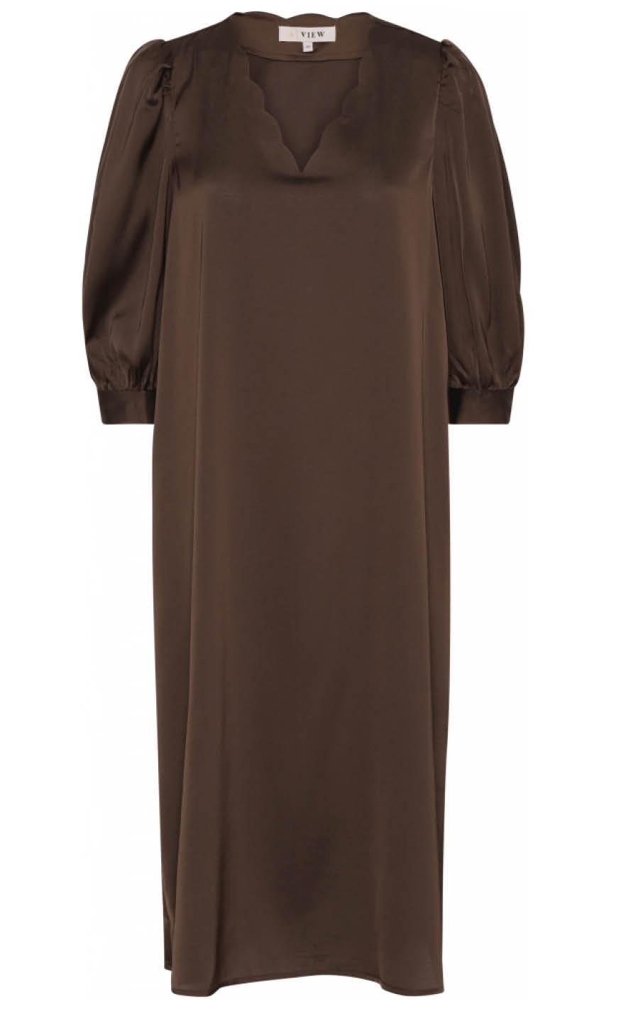 A-View Kjole - Sima - Brown