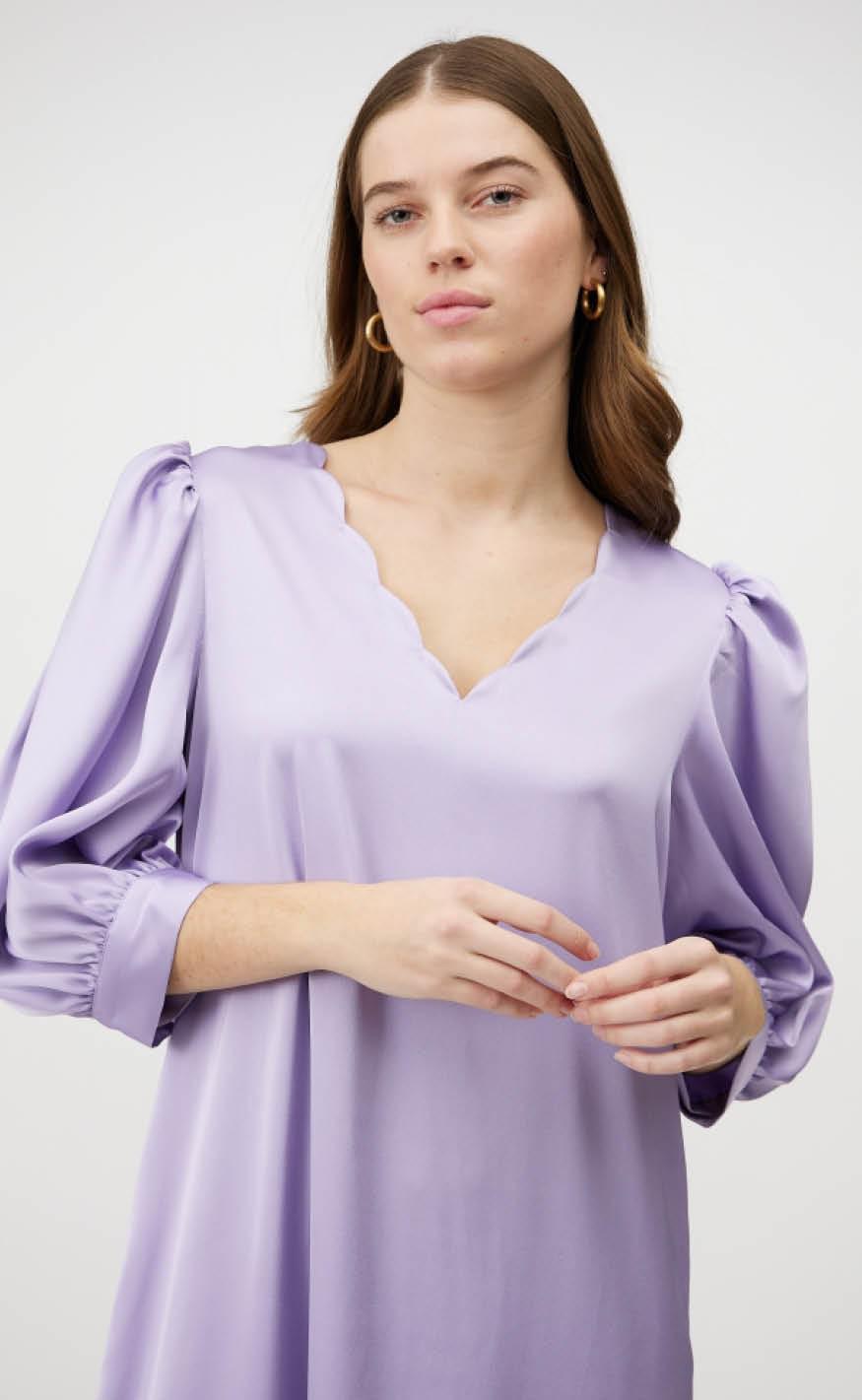 A-View Kjole - Sima - Purple
