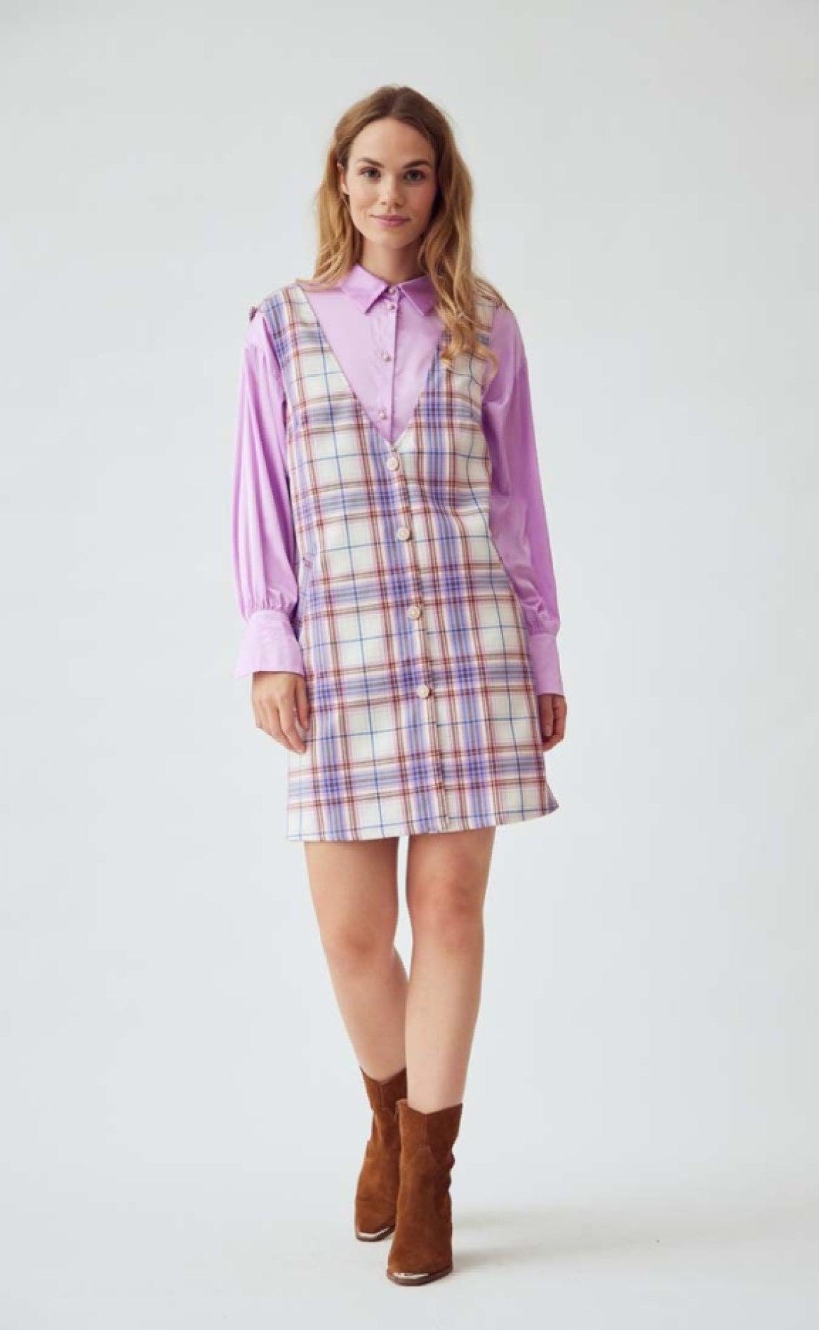 A-View Kjole - Zina Spencer - Purple