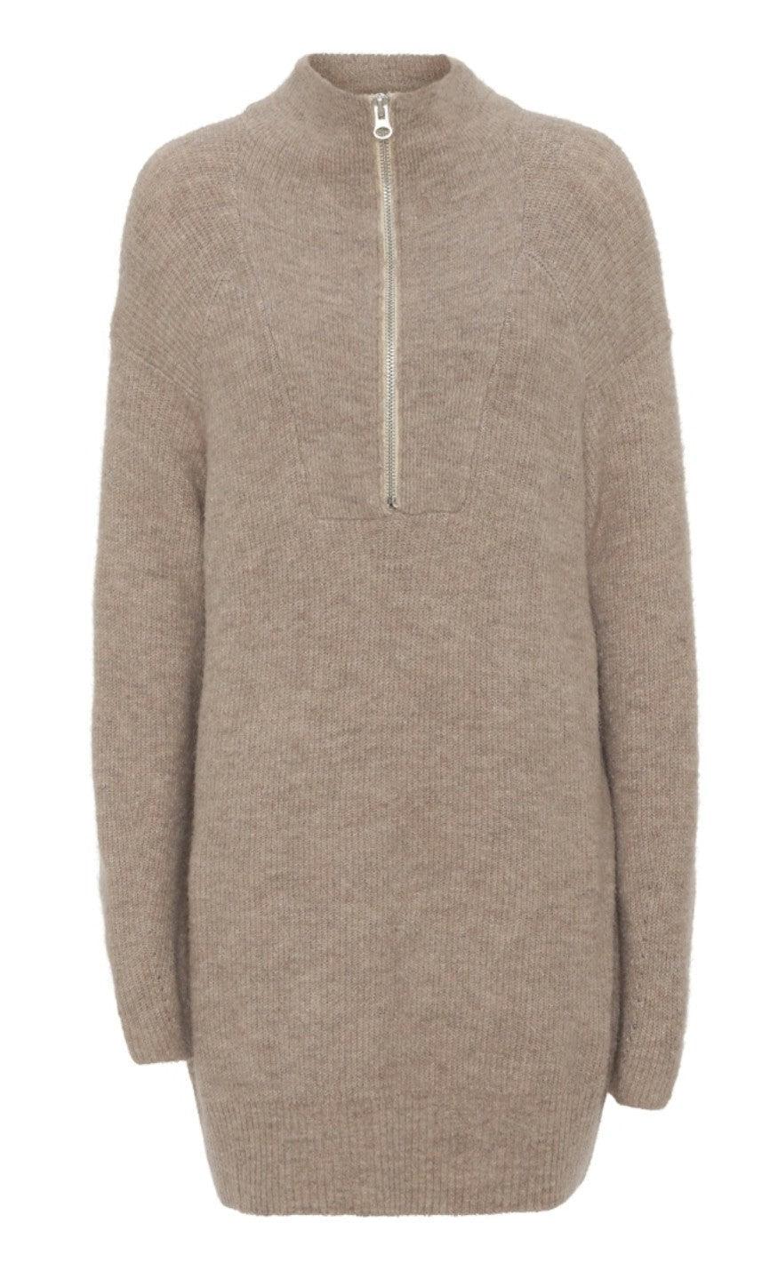 A-View Pullover - Pearl - Warm Camel/Khaki