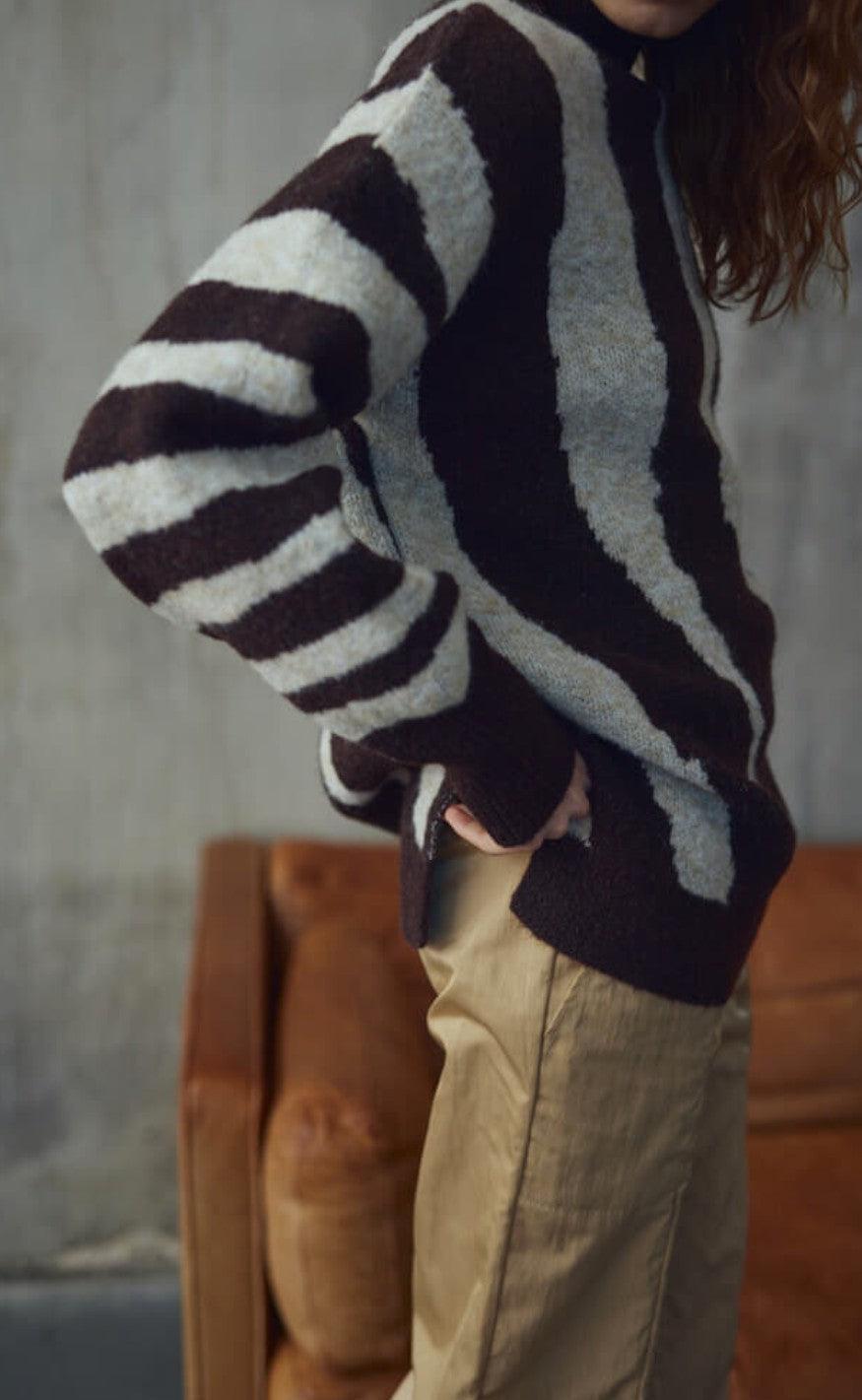 A-View Pullover - Uzebi - Zebra