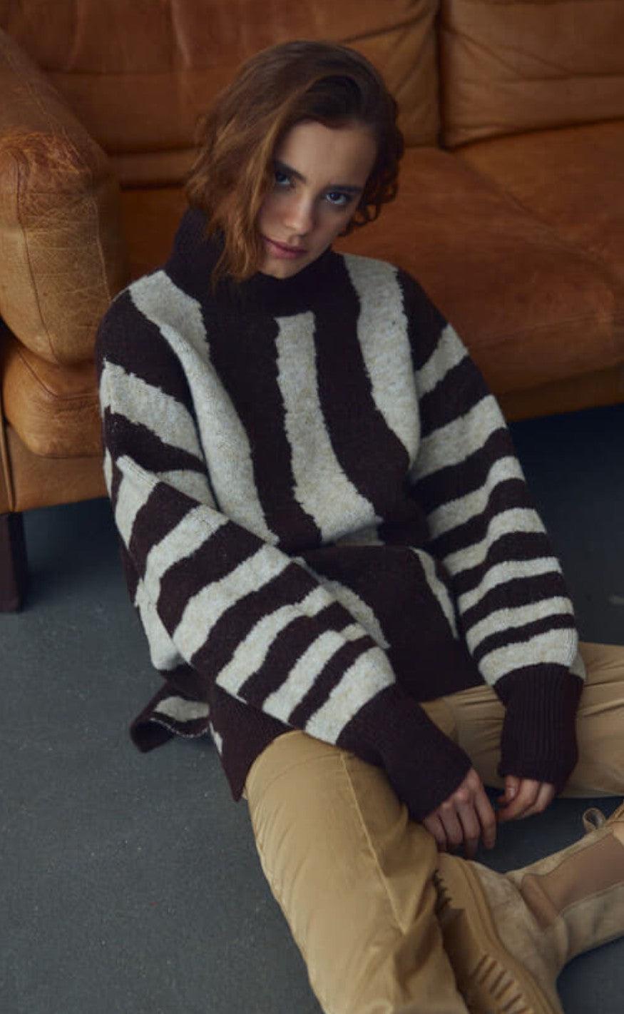 A-View Pullover - Uzebi - Zebra
