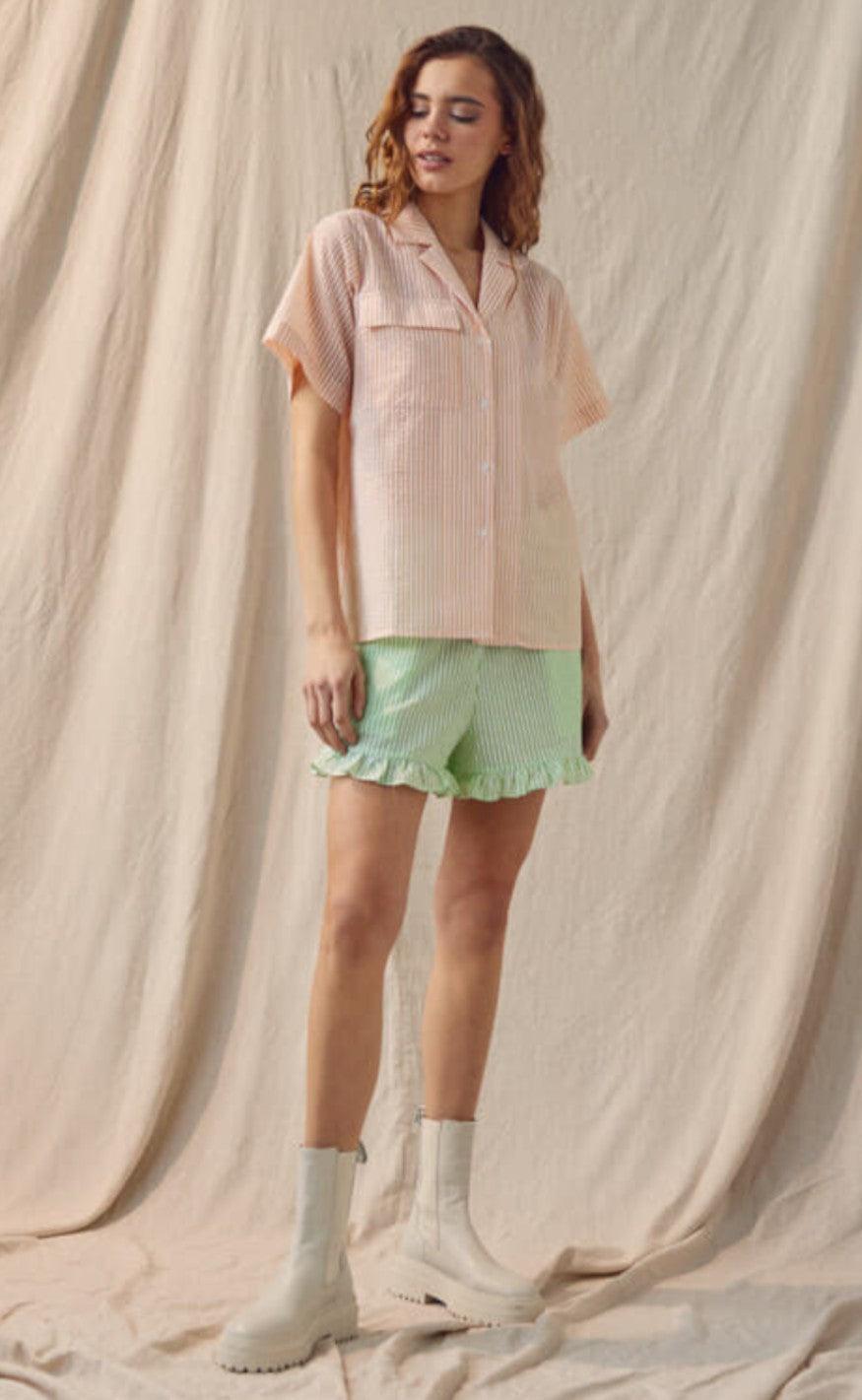 A-View Shorts - Mili - Green