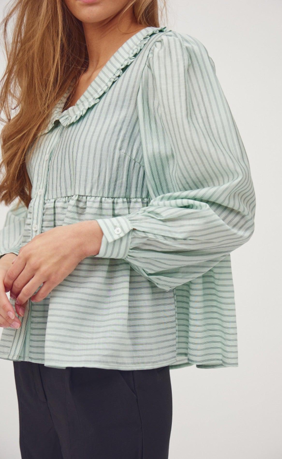 A-View Skjorte - Karoline - Mint