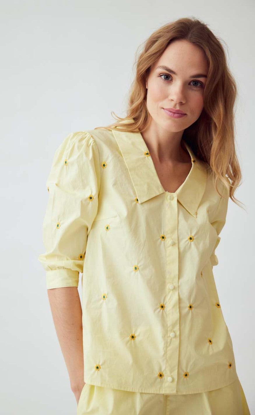 A-View Skjorte - Ruth - Yellow