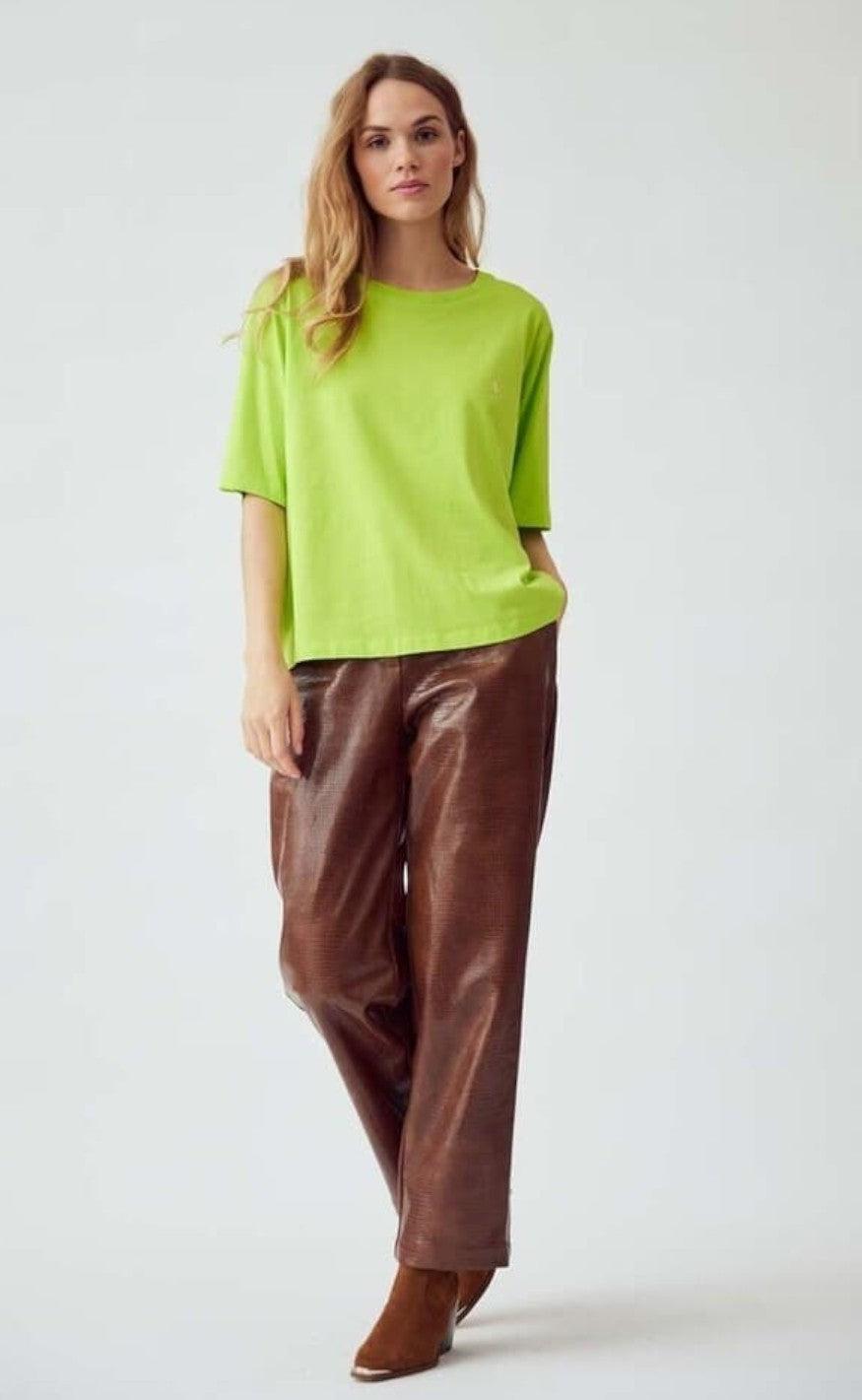 A-View T-shirt - Sila - Green