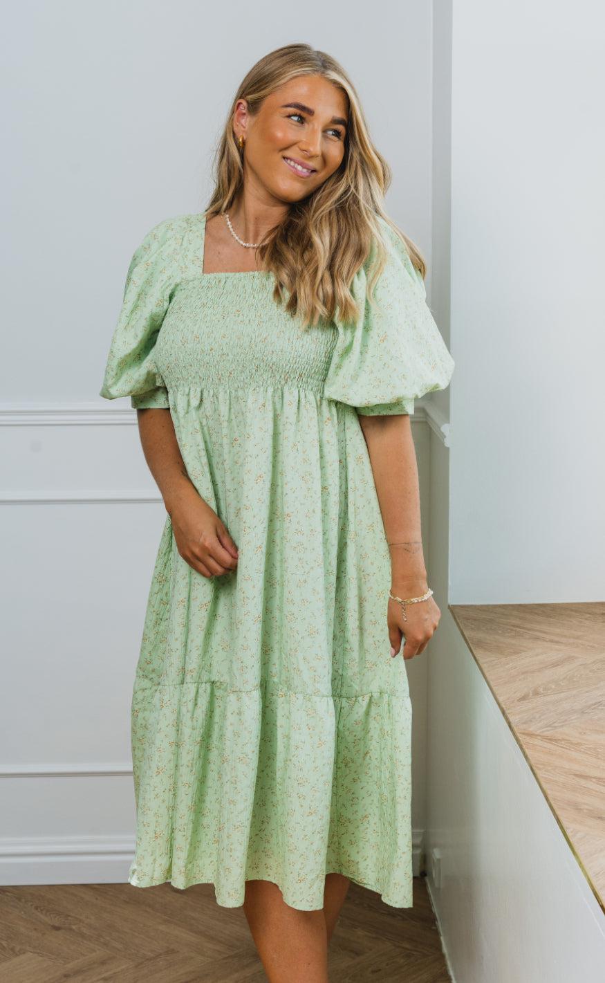 A-view Kjole - Cheri Ditzy - Pale Green