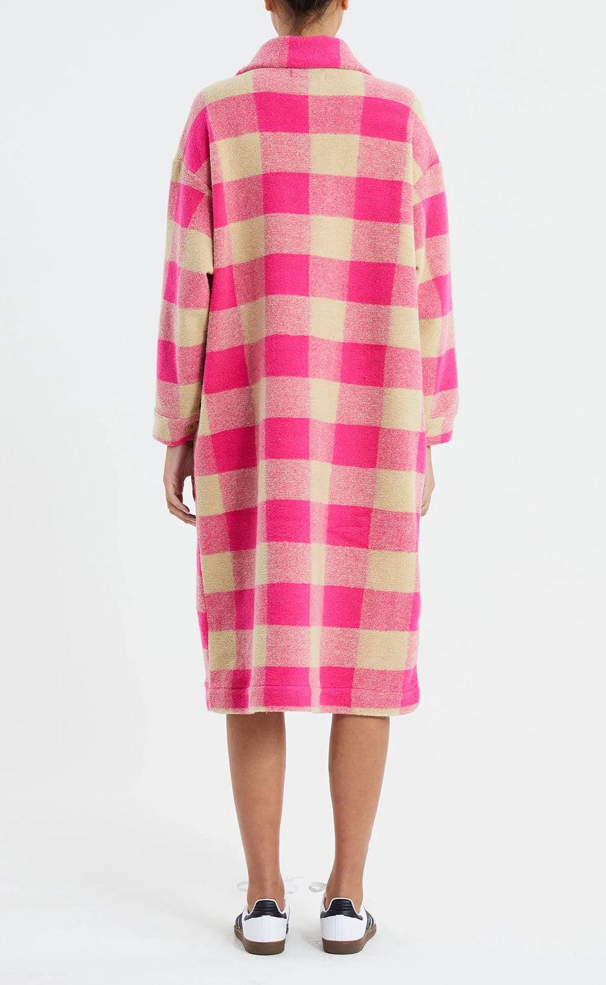 AKTIVER IKKE!!! Lollys Laundry Jakke - Viktoria - Neon Pink