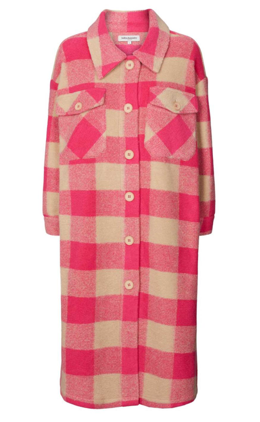 AKTIVER IKKE!!! Lollys Laundry Jakke - Viktoria - Neon Pink