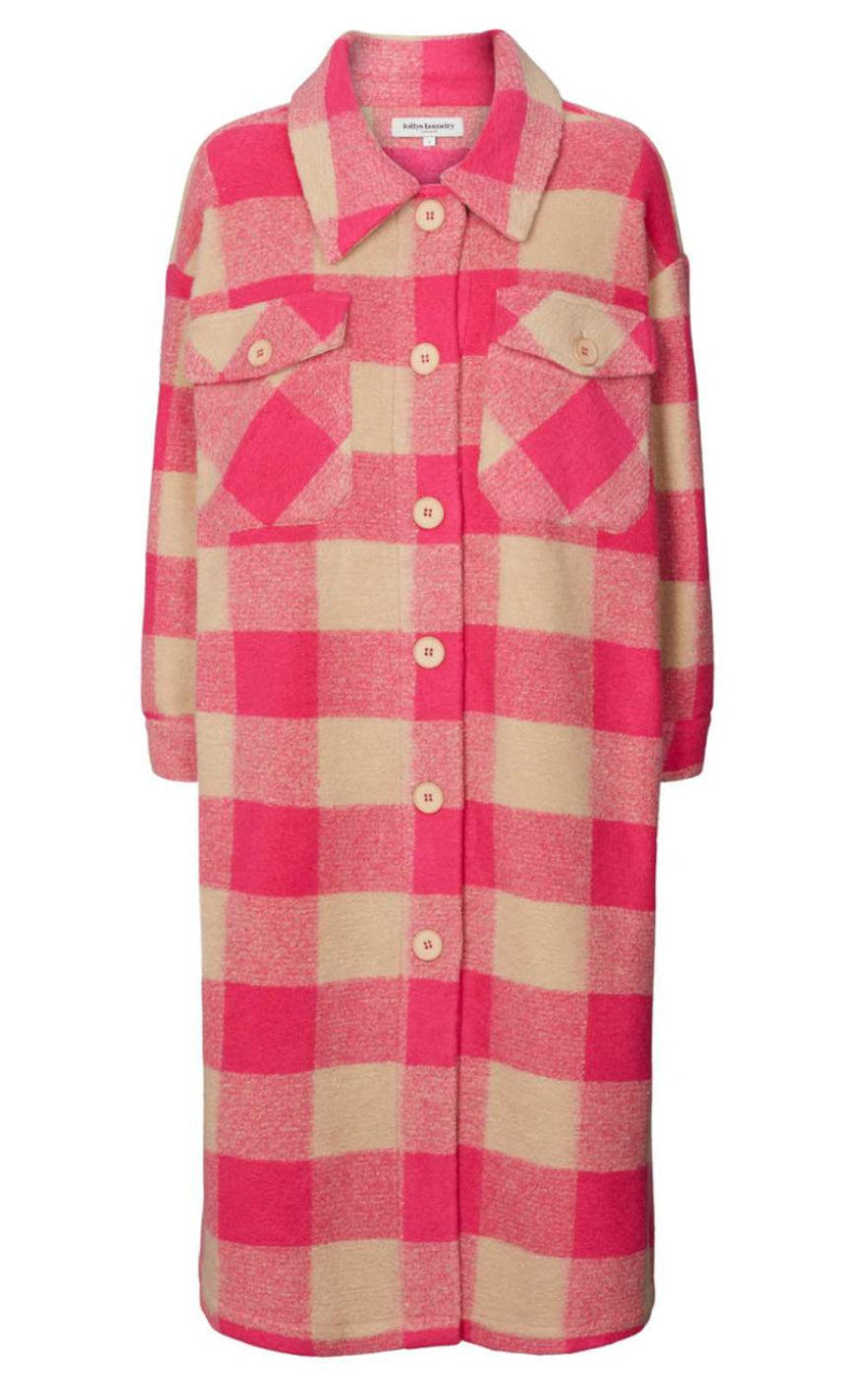 AKTIVER IKKE!!! Lollys Laundry Jakke - Viktoria - Neon Pink