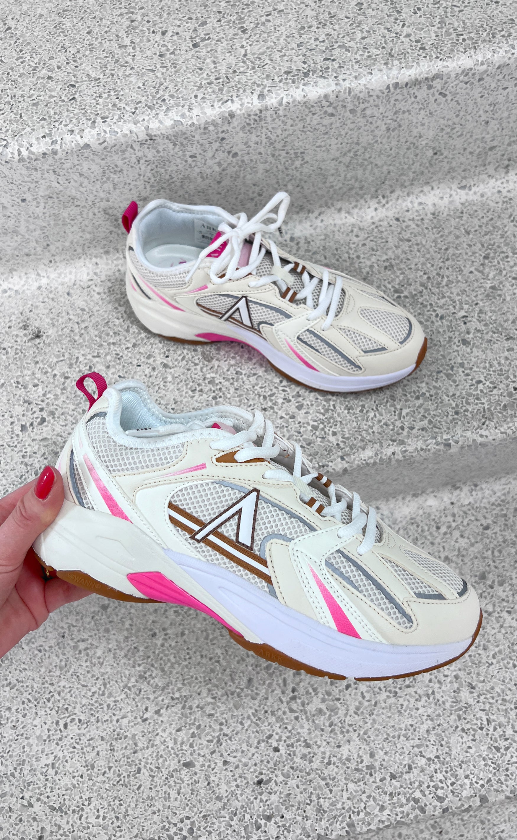 ARKK Copenhagen Sneakers - Oserra Mesh - Marshmellow Fandango Pink