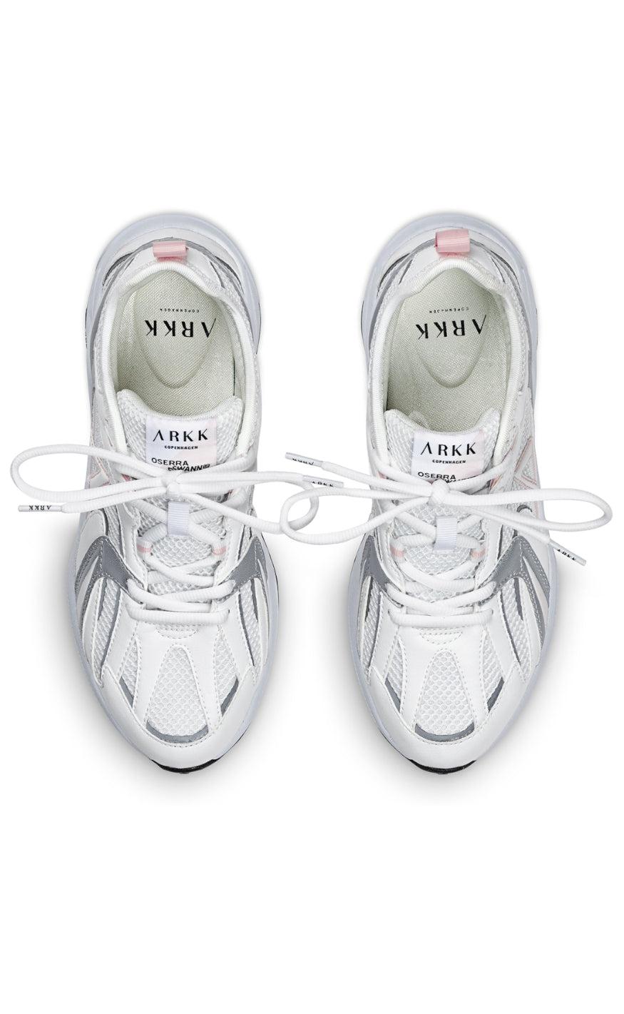 ARKK Copenhagen Sneakers - Oserra Mesh - Silver Shell Pink