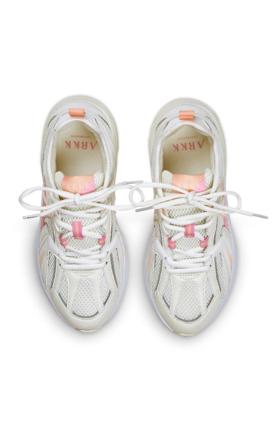 ARKK Copenhagen Sneakers - Oserra Mesh - Vivid Pink Soft Peach