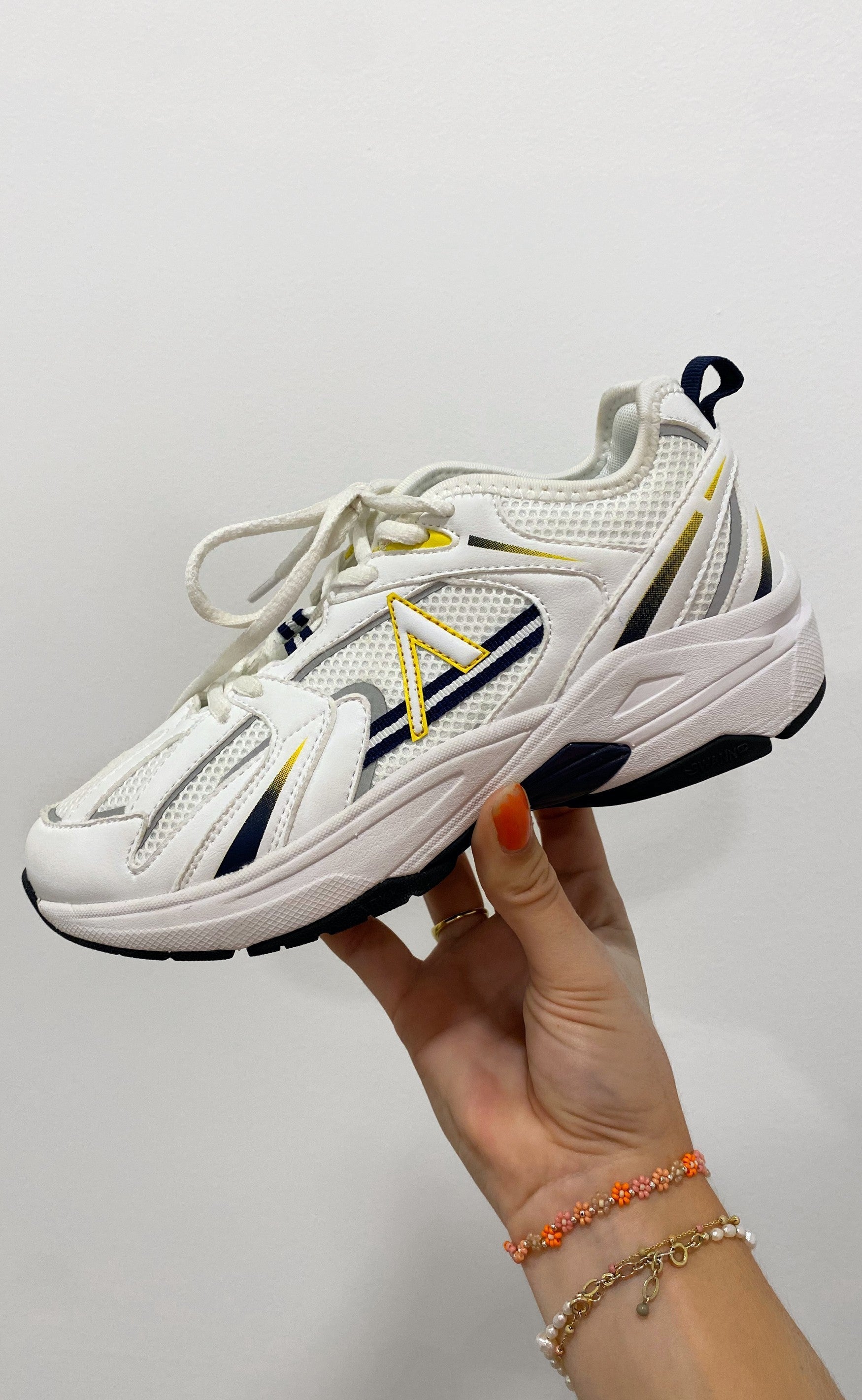 ARKK Copenhagen Sneakers - Oserra Mesh - White Yellow