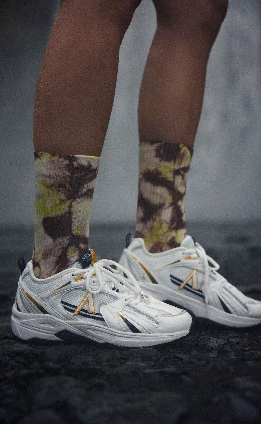 ARKK Copenhagen Sneakers - Oserra Mesh - White Yellow