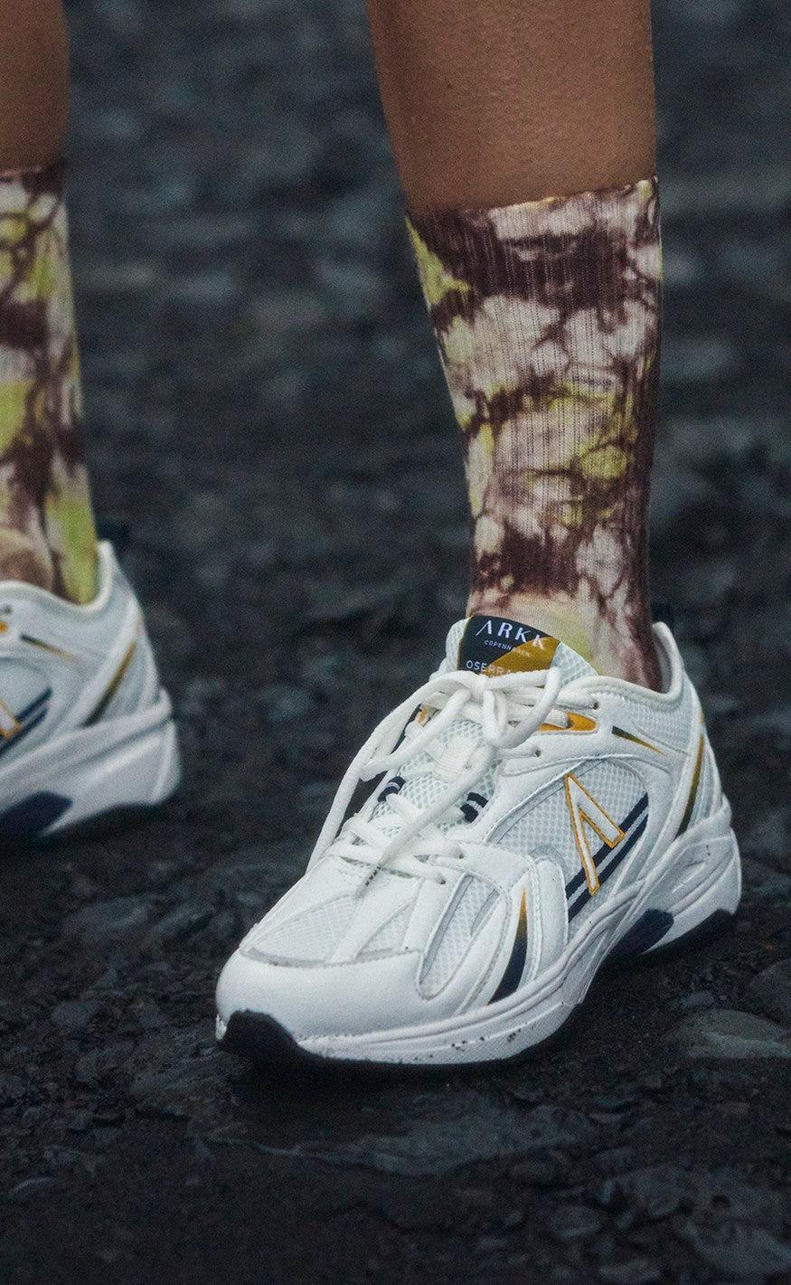 ARKK Copenhagen Sneakers - Oserra Mesh - White Yellow