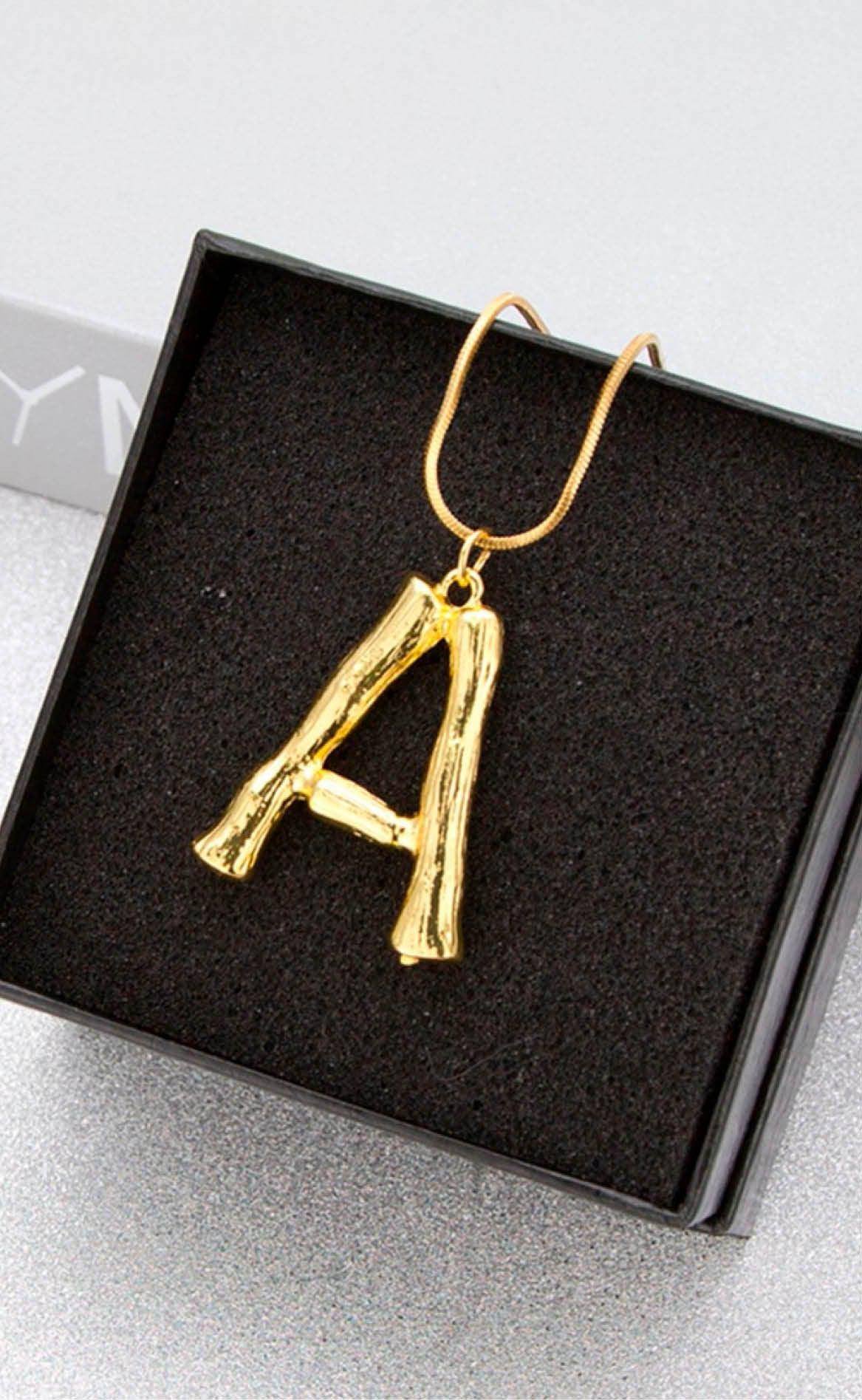 BAMBOO NAME NECKLACE