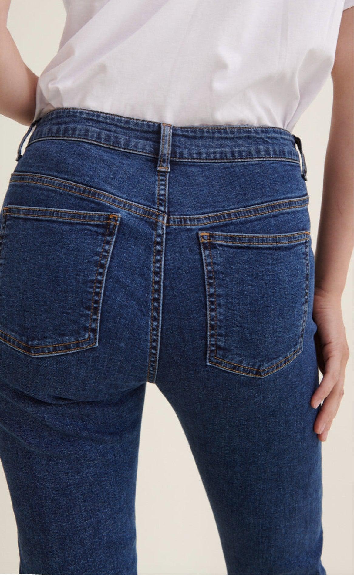 Basic Apparel Bukser - Eve - Mid Blue