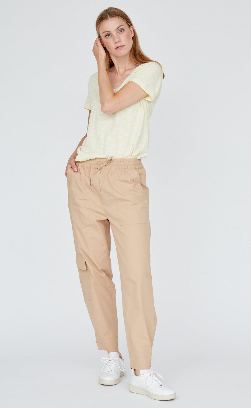 Basic Apparel Bukser - Tilde - Sesame