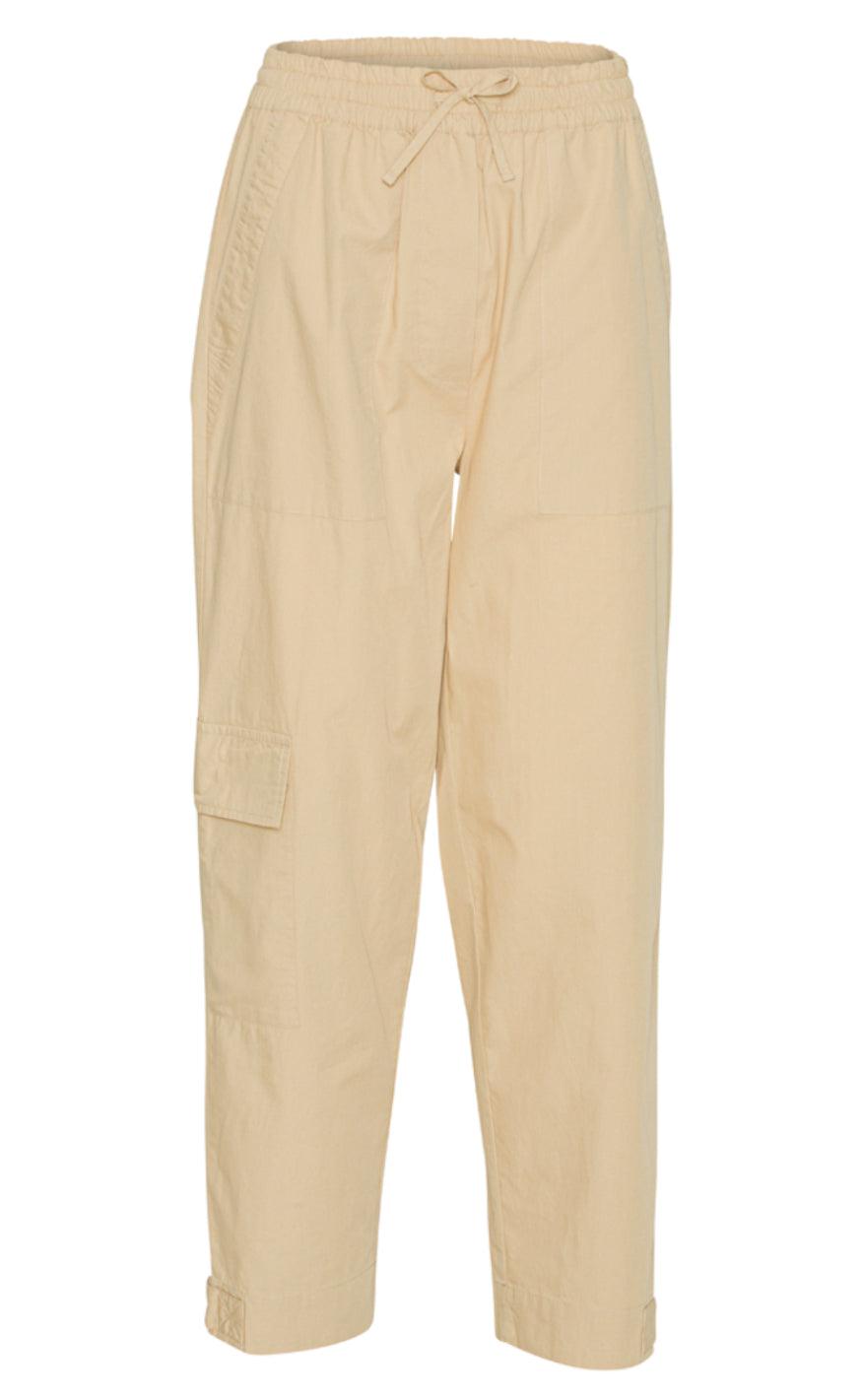 Basic Apparel Bukser - Tilde - Sesame