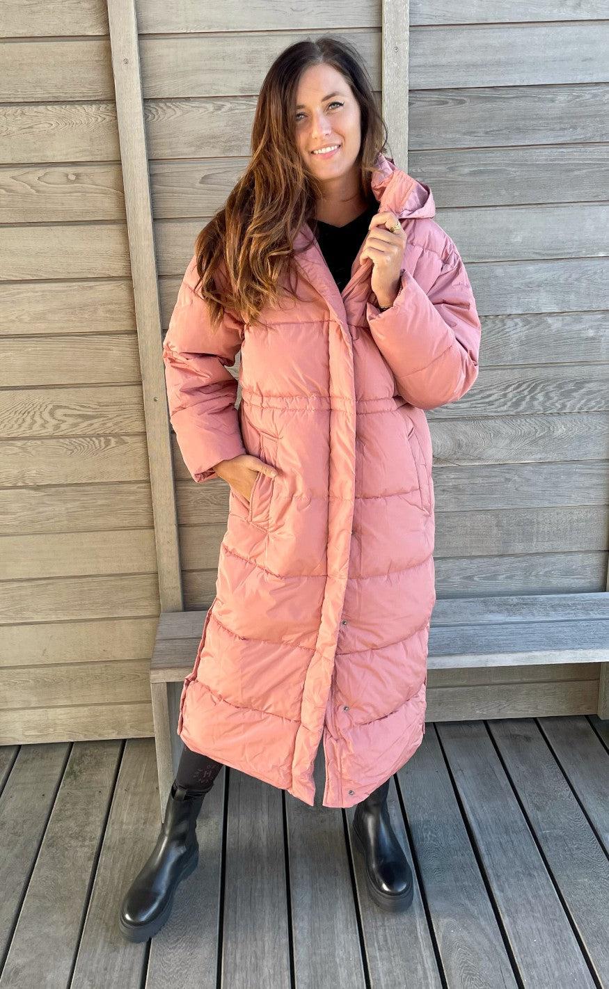 Basic Apparel Jakke - Dagmar Coat - Old Rose