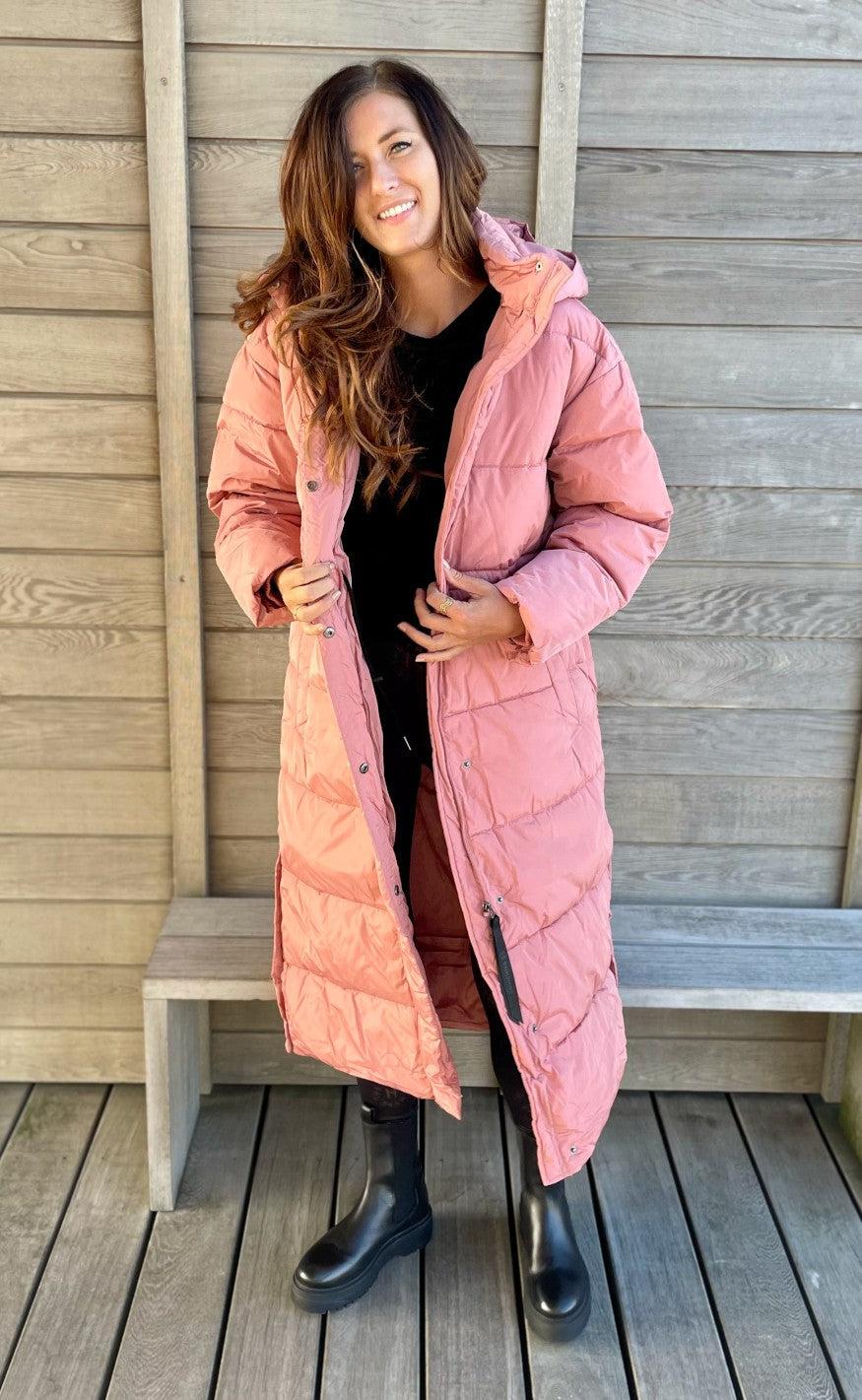 Basic Apparel Jakke - Dagmar Coat - Old Rose