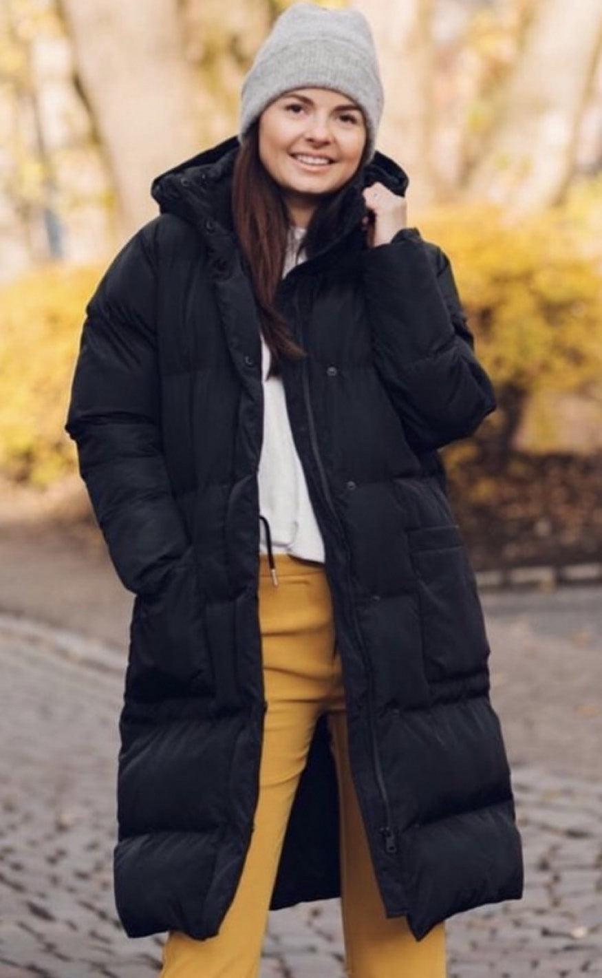 Basic Apparel Jakke - Dagmar Long - Black