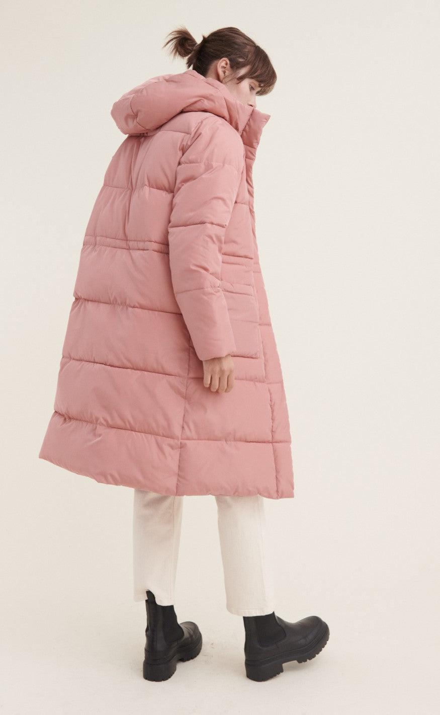 Basic Apparel Jakke - Dagmar Long - Old Rose