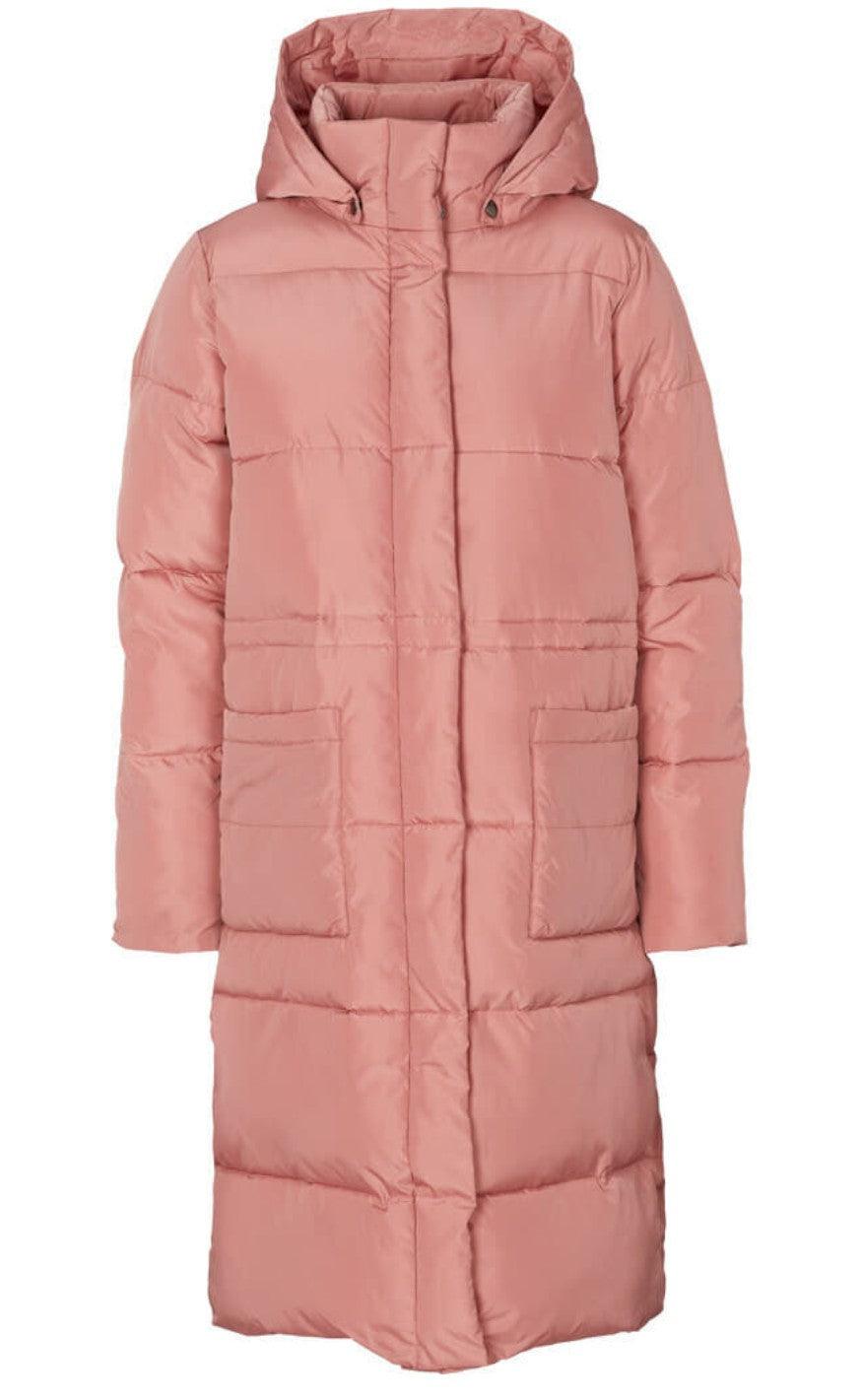 Basic Apparel Jakke - Dagmar Long - Old Rose