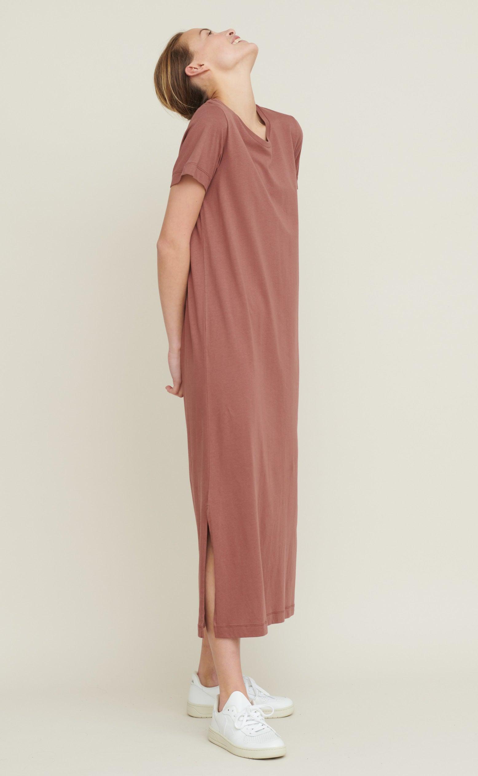 Basic Apparel Kjole - Rebekka - Mink