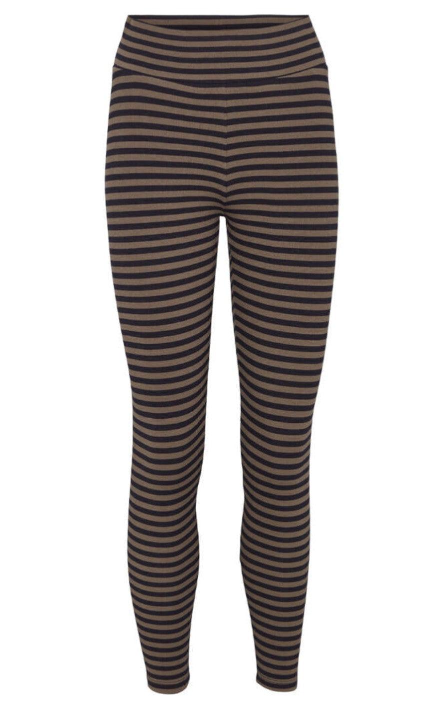 Basic Apparel Leggings - Ludmilla - Tarmac/Black