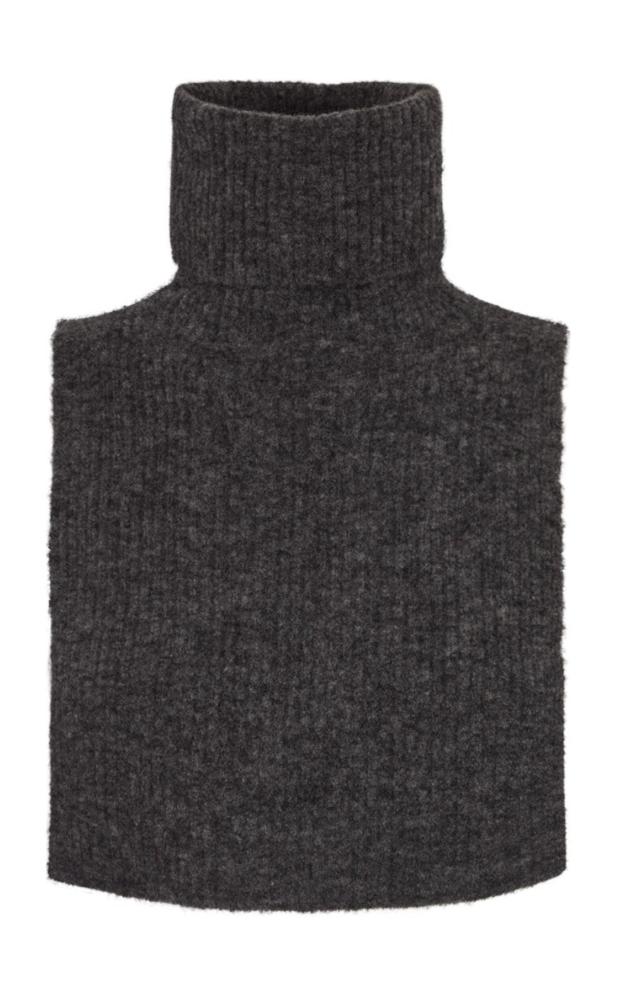 Basic Apparel Neck Warmer - Claudine - Dark Grey