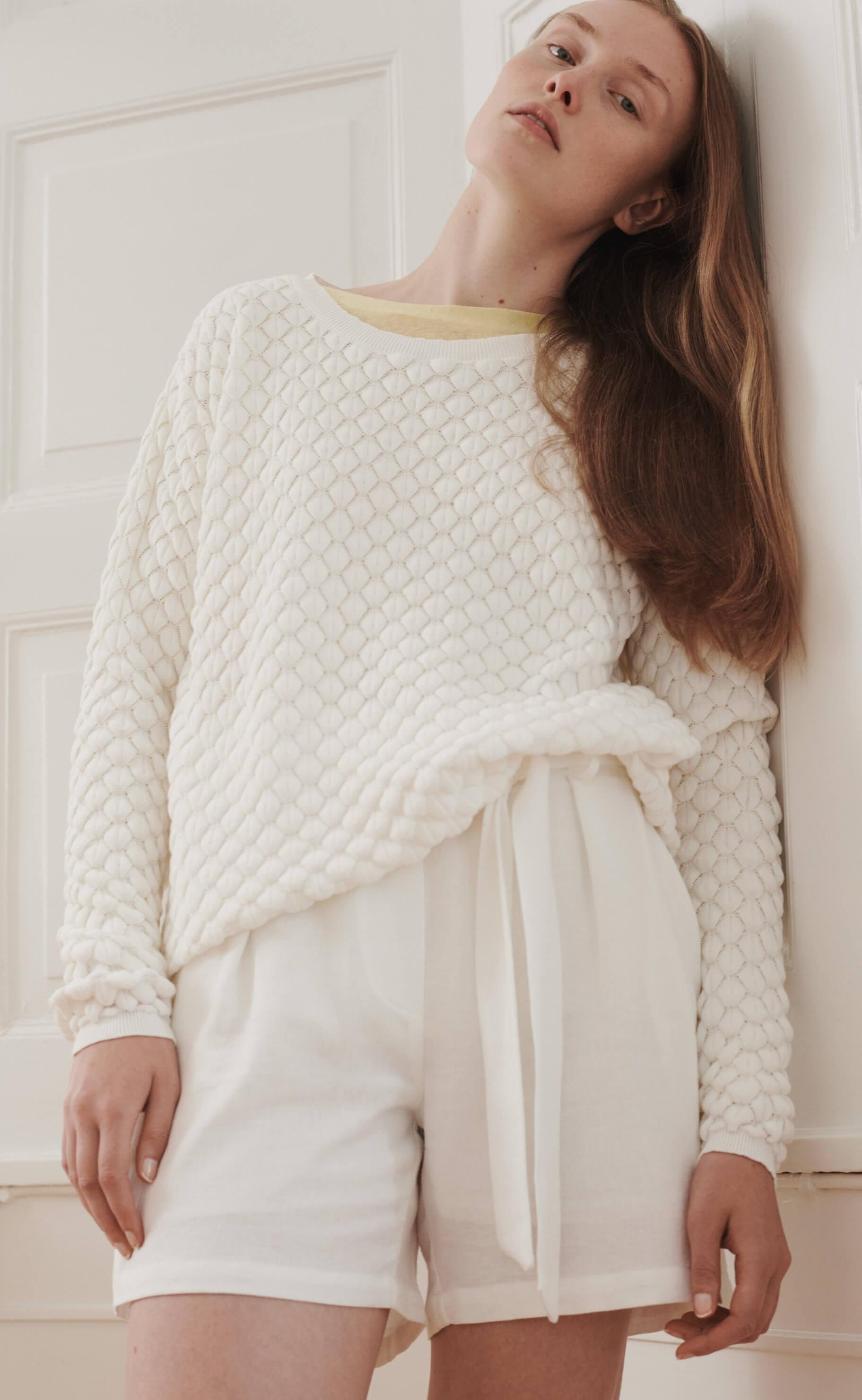 Basic Apparel Sweater - Camilla - Off White