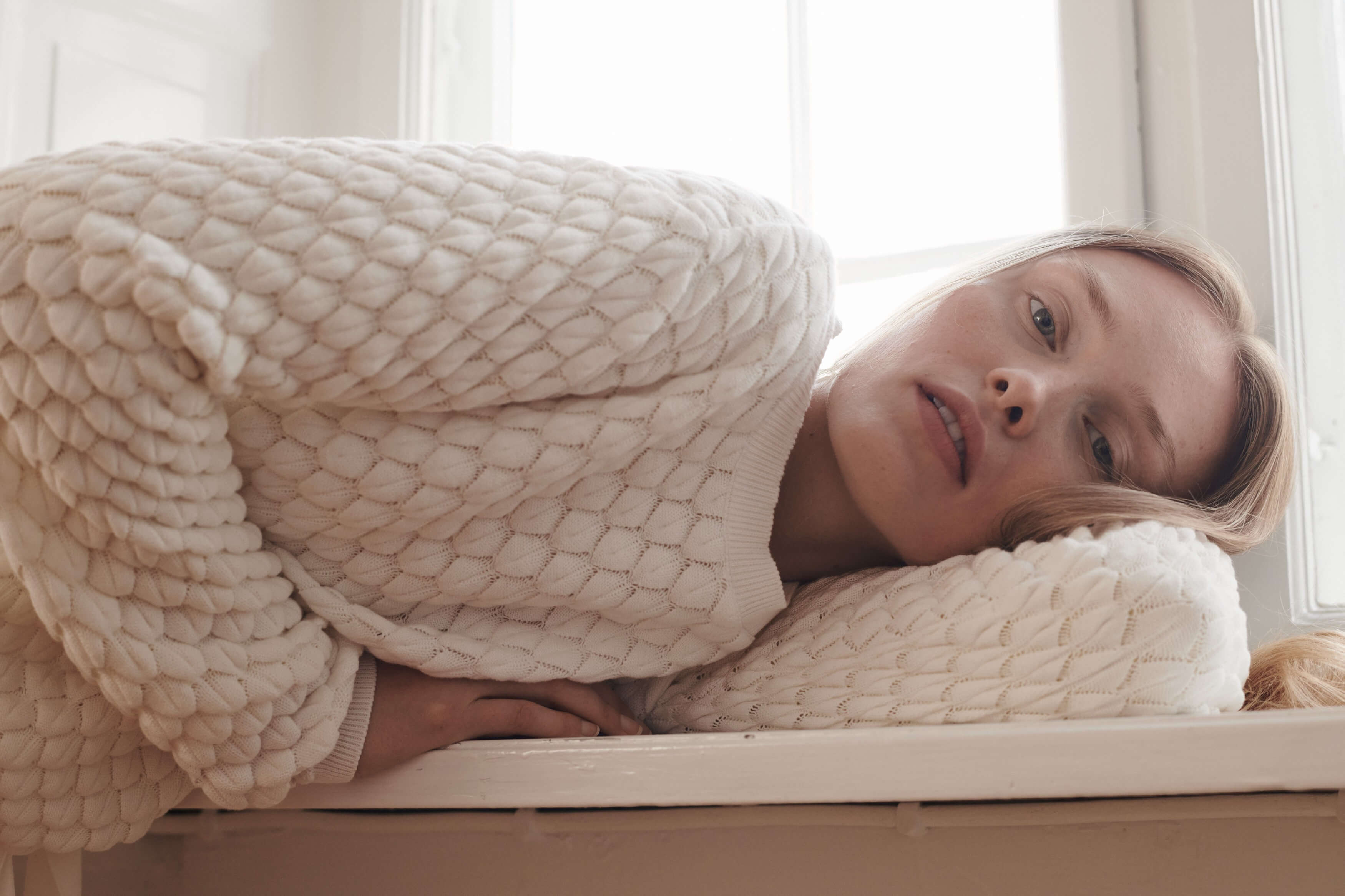 Basic Apparel Sweater - Camilla - Off White