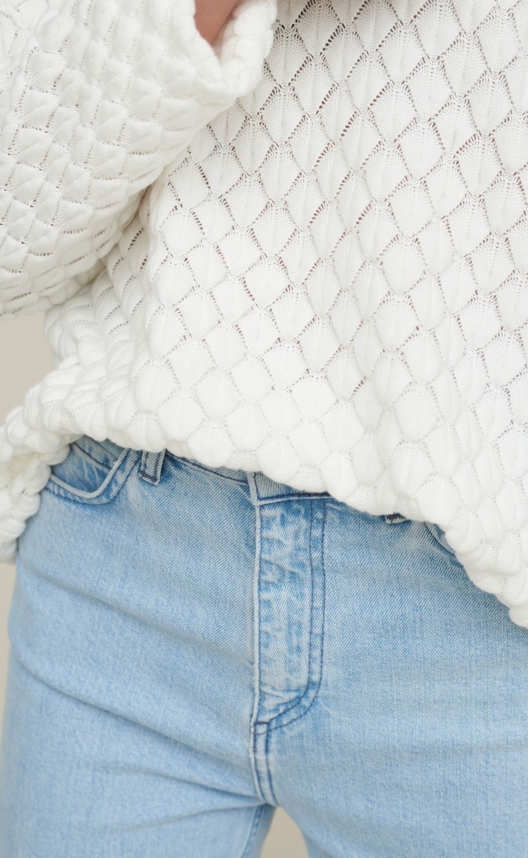 Basic Apparel Sweater - Camilla - Off White