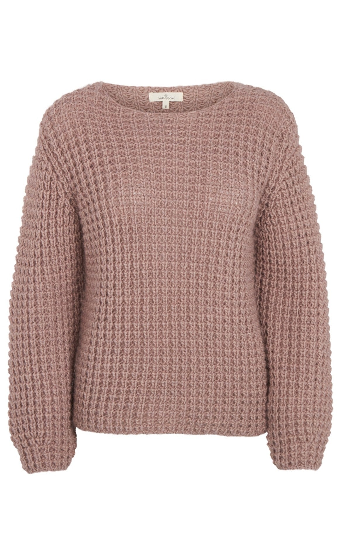 Basic Apparel Sweater - Laurie - Nostalgia Rose