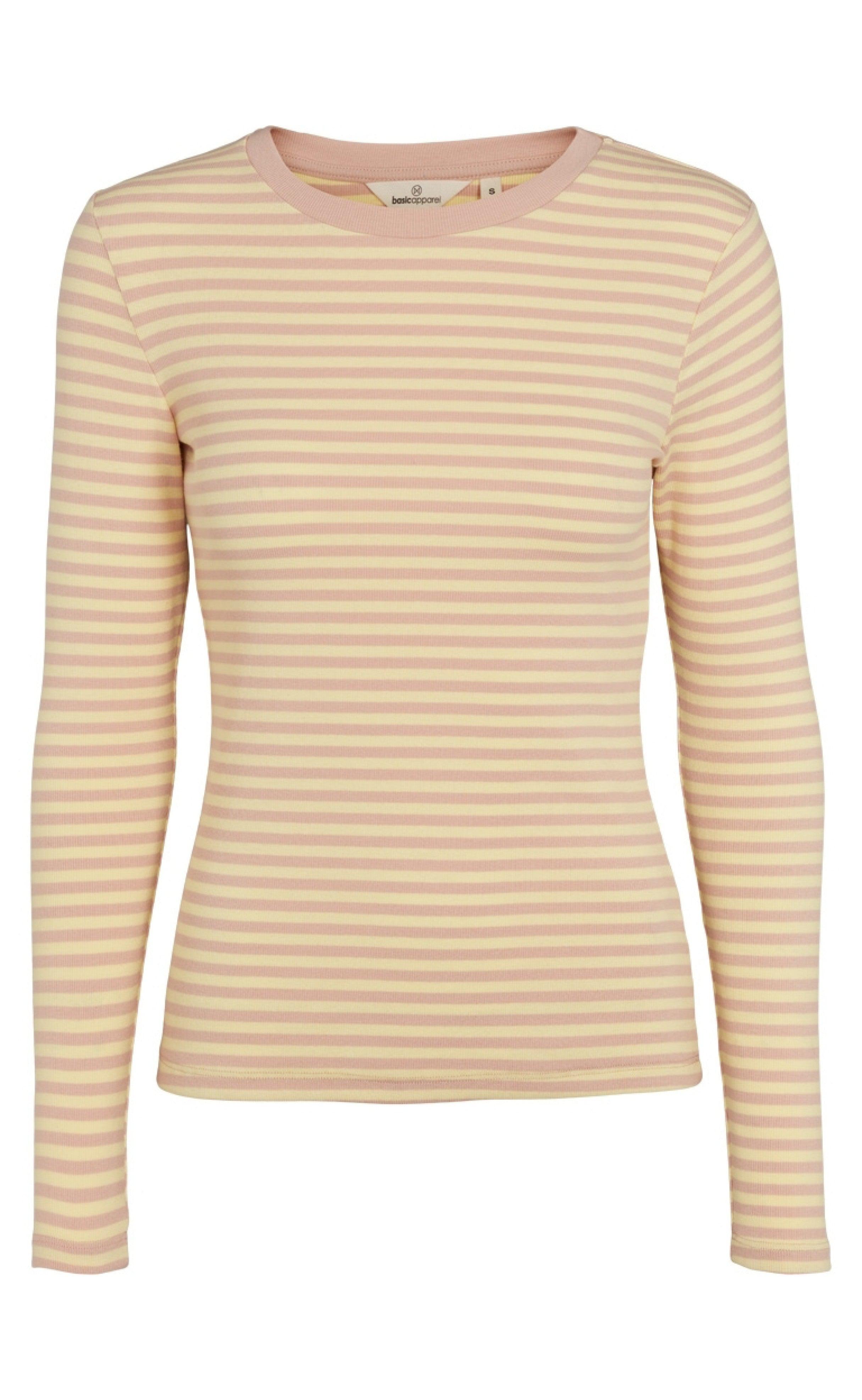 Basic Apparel Tee - Ludmilla - Rose Dust/Custard