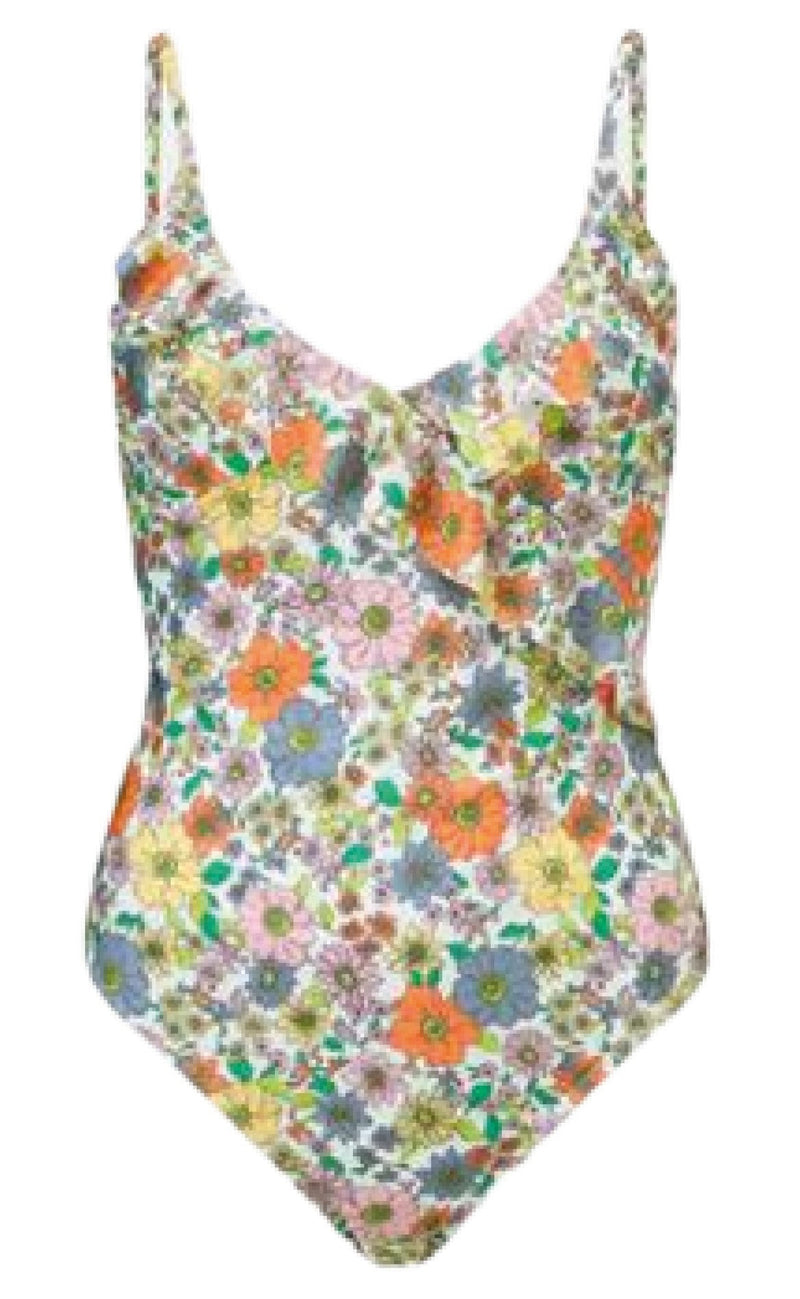 Beck Söndergaard Badedragt - Lola Bly Frill - Multi Color