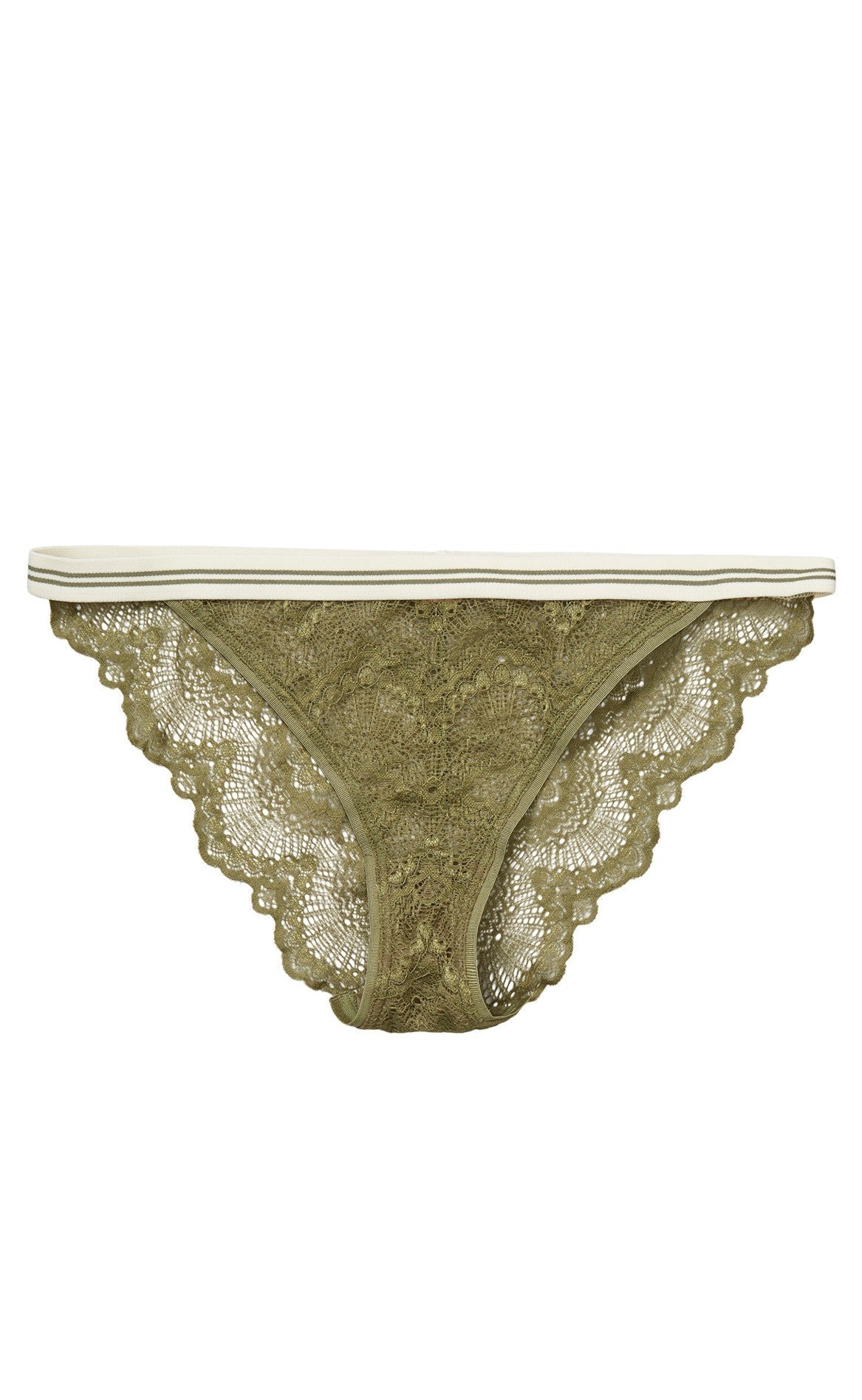 Beck Söndergaard Cheeky - 3 pack - Wave Lace Ray - Black/Green/Offwhite