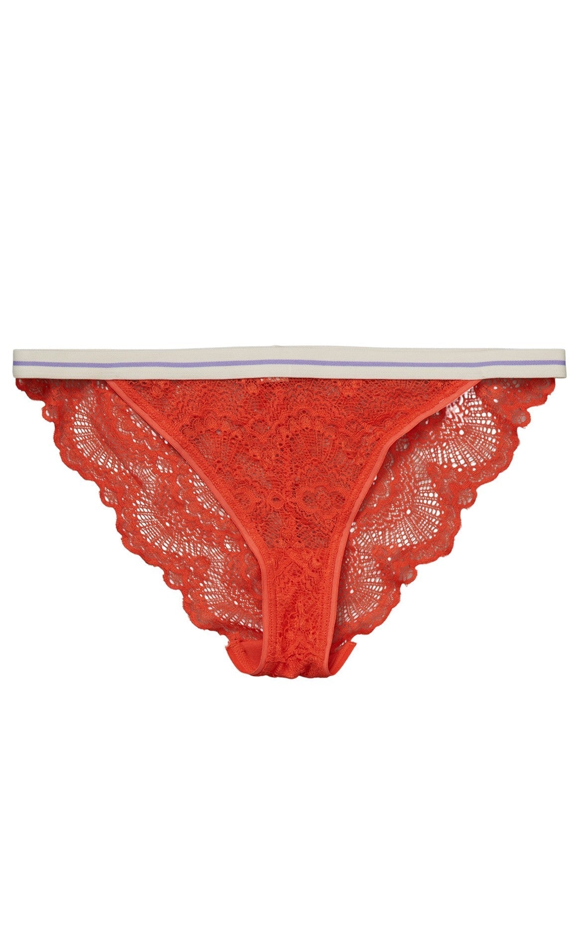 Beck Söndergaard Cheeky - 3 pack - Wave Lace Ray - Orange/Pink/Red