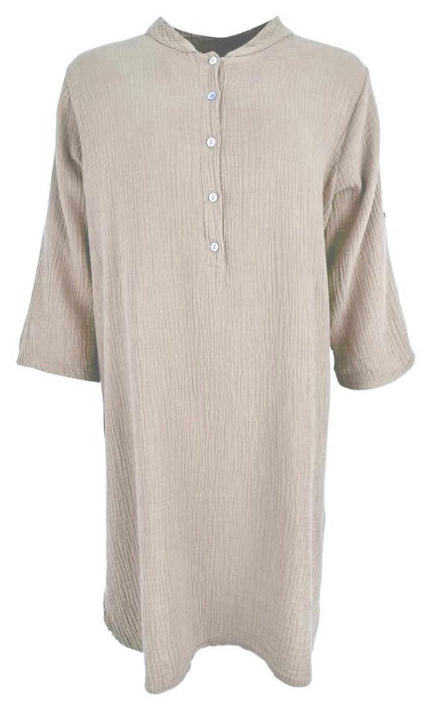 Black Colour Bluse - Dune Long - Kit