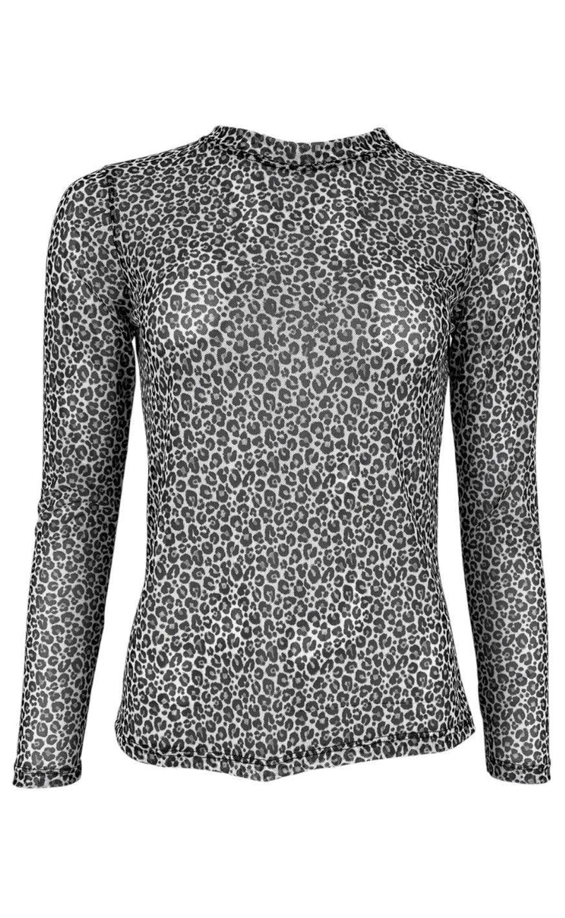 Black Colour Bluse - Florence - Black Leo