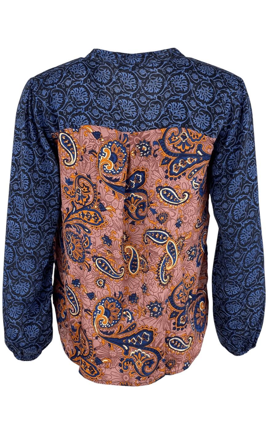 Black Colour Bluse - Luna Kaftan - Midnight Fairytale